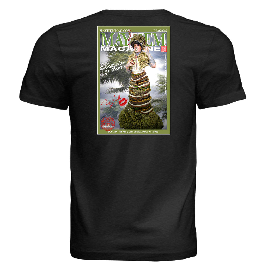 BLK HTHR TRIBLND - BACK