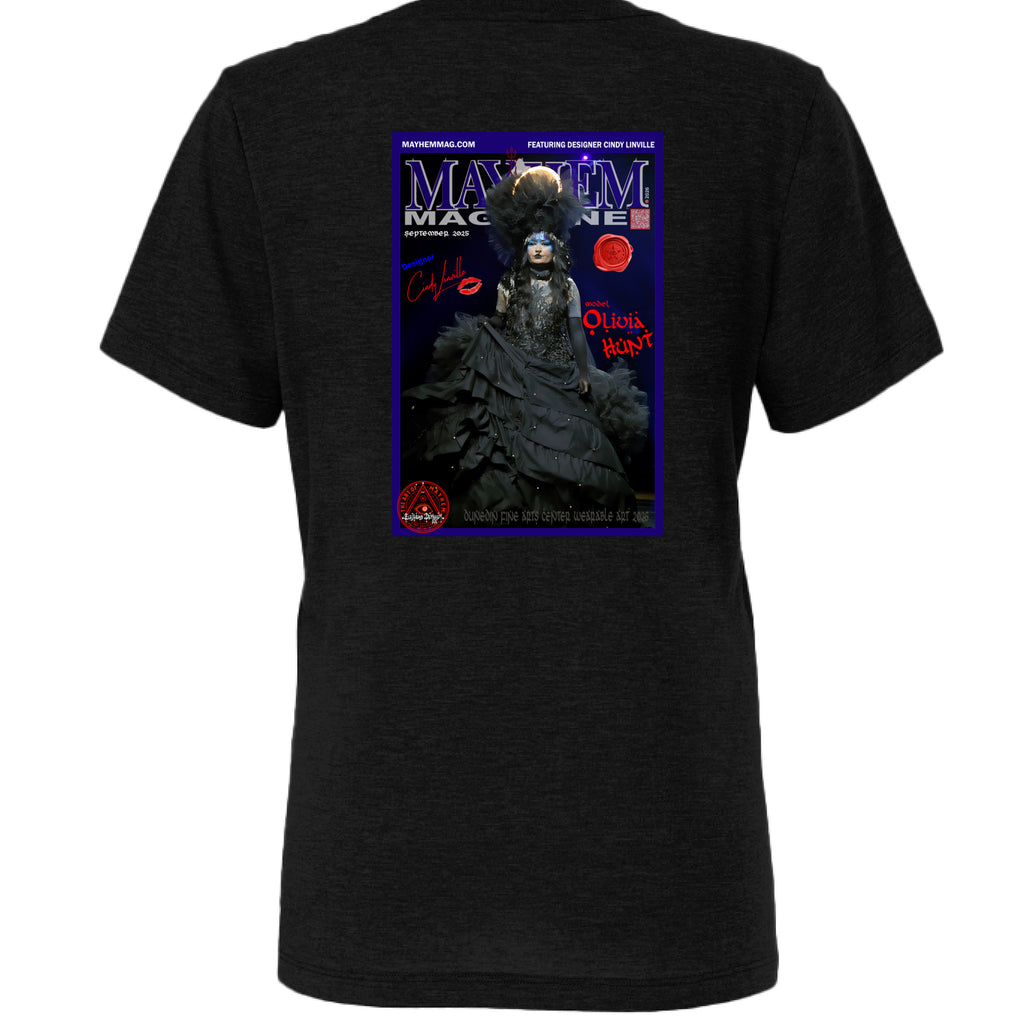 SOLID BLK TRIBLEND - BACK